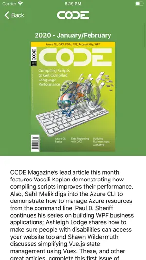 CODE Magazine Mobile