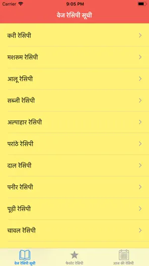 Veg Recipe in Hindi
